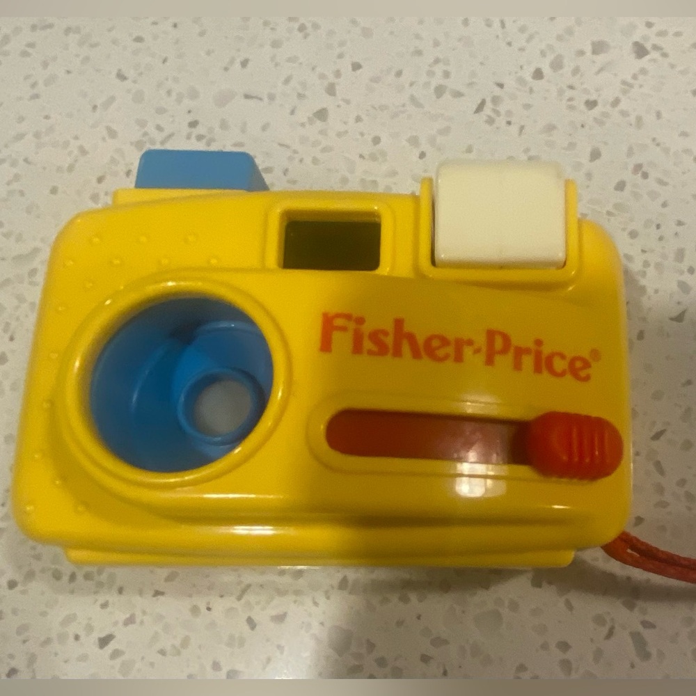 Vintage 1993 Fisher-Price Pocket Camera Toy